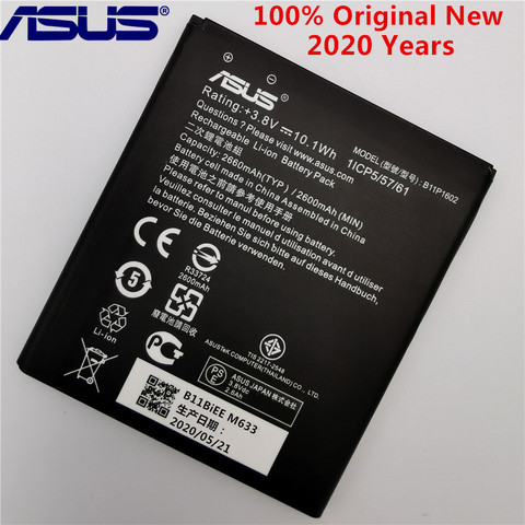ASUS 100% Original B11P1602 2600mAh nouvelle batterie pour Asus Zenfone Go 5 