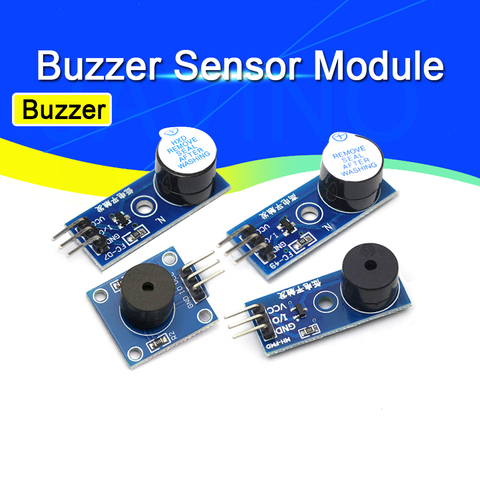 Module de Buzzer actif, déclencheur de niveau haut/bas, panneau de commande, capteur de son, voiture intelligente ► Photo 1/6