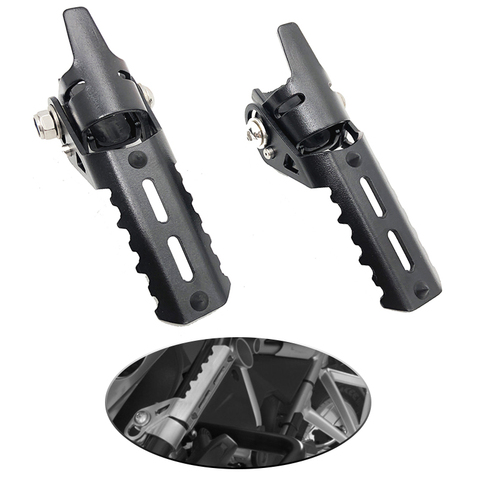 Repose-pieds pliants 22-25mm, pinces pour moto avant, pour BMW F800GS Adventure S1000XR F750GS F850GS C400X C400GT ► Photo 1/6