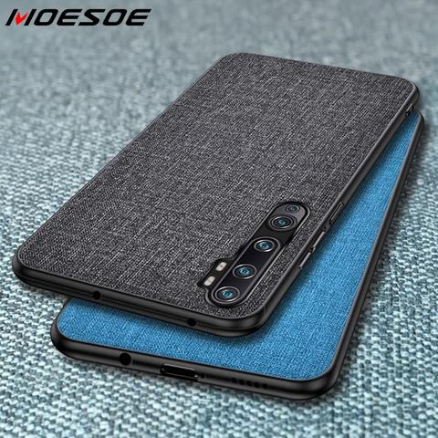 Coque pour Xiaomi Mi Note 10 Lite 10T 9T Pro Poco X3 M3 A1 mince tissu peau couverture arrière pour Xiaomi Redmi Note 9s 8 Pro 8T 8A 9A 9C ► Photo 1/6