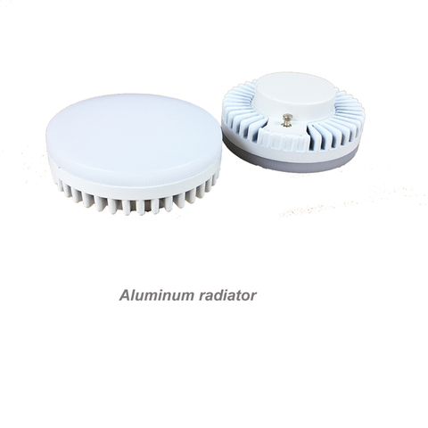 SMD 0.5W 2835 LED GX53 10W 12W arrière en Aluminium + couvercle de lait avant pour remplacement d'ampoule traditionnel ► Photo 1/4