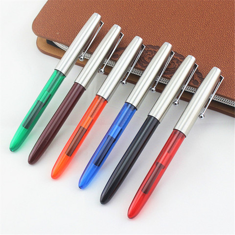 Jinhao – stylo à encre de luxe de qualité 51A, stylo à plume Fine, papeterie de bureau, école, étudiant ► Photo 1/6