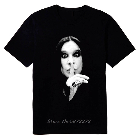 Ozzy – T-shirt noir à col rond pour homme, en coton, humoristique, Hip Hop ► Photo 1/2