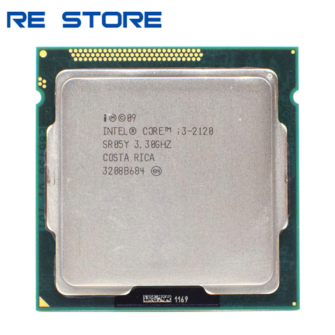 Intel Core i3 2120 Processeur 3.3 ghz 3 mb Cache Dual Core Socket 1155 65 w De Bureau CPU ► Photo 1/2