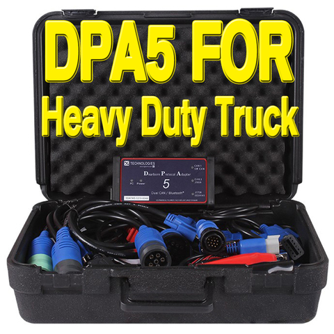 Le plus nouveau DPA5 Dearborn protocole adaptateur 5 lourd OBD2 camion Scanner DPA 5 Diesel outil de Diagnostic robuste sans Bluetooth ► Photo 1/6