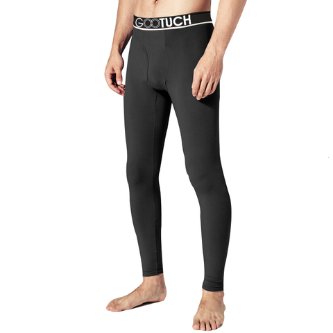 Pantalon Long Johns pour hommes, pyjama d'hiver, Leggings de sport, grande taille élastique, 021, sous-vêtement thermique ► Photo 1/1