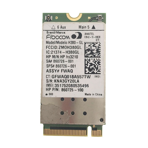 Pour Ericsson C5621 Module WWAN 3G pour Lenovo ThinkPad x1 Helix ordinateur portable 04X3797 ► Photo 1/2