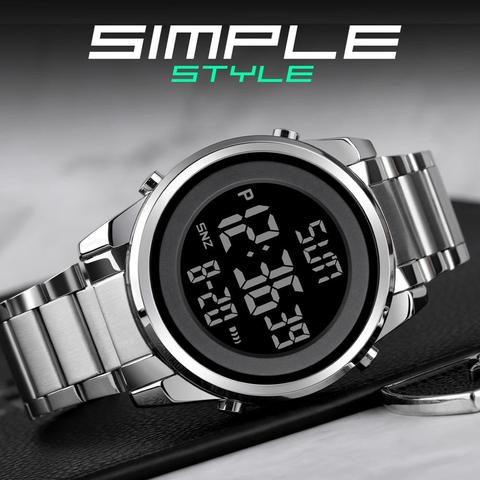 Skmei – montre numérique LED pour hommes, montre-bracelet électronique, 1611 ► Photo 1/6
