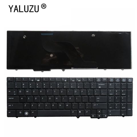 Clavier noir RU/ US pour ordinateur portable HP EliteBook 8540 8540P 8540W ► Photo 1/4