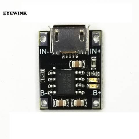 Module de chargeur de charge de batterie au Lithium à cellule unique 10 pièces 1A 5 V-6 V 4.2V TC4056 TC4056A carte d'alimentation Micro USB TP4056 ► Photo 1/3