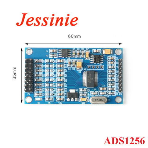 Module AD ADS1256 24 bits, 8 canaux, haute précision, Module d'acquisition de données, Interface SPI 5V ► Photo 1/5