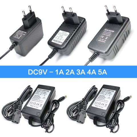 ALIMENTATION AC DC 9V 1A chargeur