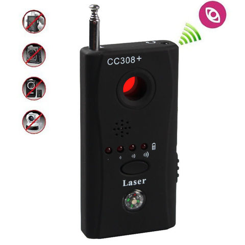 Détecteur pour espion CC308, caméra cachée, Mini Signal sans fil GSM, GPS, dispositif de confidentialité, scanner de radio rf ► Photo 1/6