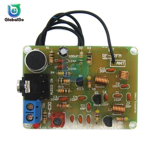 Module émetteur cc 3-6V FM 88-108MHz Modulation de fréquence FM Module de Microphone sans fil panneau émetteur pièces de bricolage ► Photo 1/6