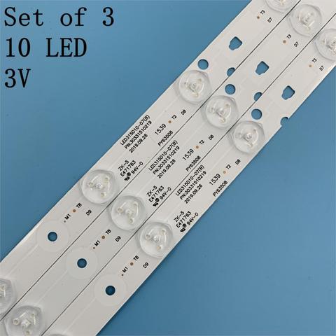 Bandes de rétro-éclairage LED, lampes TV, pour Haier, Kit de barres, règles LED315D10-07(B) -ZC14-07(A) ► Photo 1/5