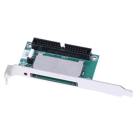 Carte flash compacte CF 40 broches vers convertisseur IDE 3.5 adaptateur support PCI panneau arrière ► Photo 1/6