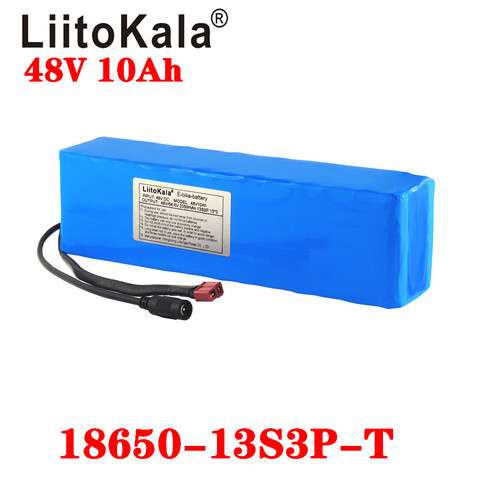 LiitoKala – batterie 18650 13s3p 48V 10ah, haute puissance, véhicule électrique, moto, bricolage, Protection BMS ► Photo 1/6