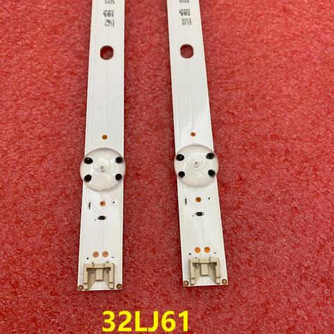 Nouveau 2 PIÈCES LED bande de rétro-éclairage Pour LG 32LJ610V-ZD 32LJ610V 32LJ610U LED TABLEAU ASSY 32LJ61 SSC_32LJ61_BOE(FHD)_ 5LED HC320DUN-ABSL1-A14X ► Photo 1/6