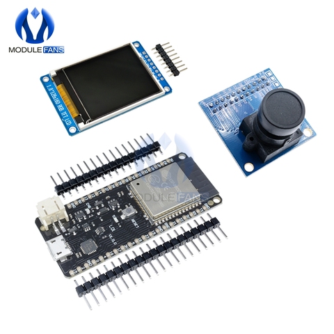 Caméra pour Arduino ST7735S OLED, appareil photo ESP32 avec Wifi VGA CMOS rvb pilote SPI 128x160 1.8 pouces TFT LCD ► Photo 1/6