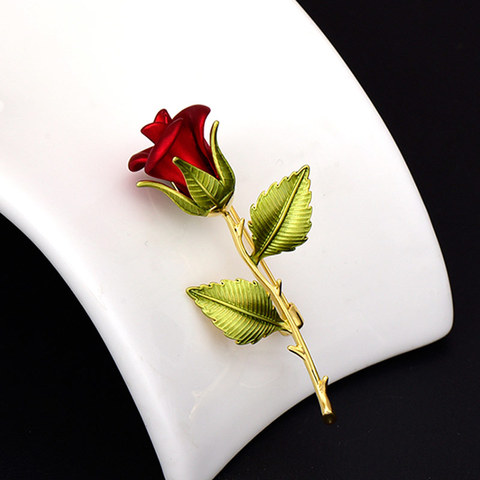 Petit prince rose fleur vintage broche femmes vêtements fleur accessoires broches fête vacances cadeau ► Photo 1/5