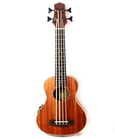 Mini basse acoustique Ukulele, artisanat en bois d'acajou massif, 30 pouces, Concert ► Photo 1/6