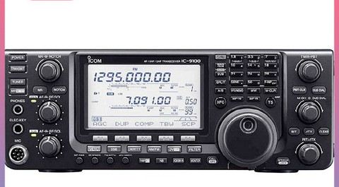 Station de Radio à ondes courtes ou ultra-courtes, Base HF u-segment V, petit Satellite, urgence, IC-9100 ► Photo 1/2