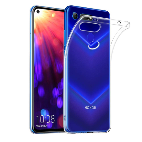 Coque souple en Silicone pour téléphone Huawei Honor View 20 V20 coque arrière transparente 360 protection antichoc View20 6.4 Capa ► Photo 1/6