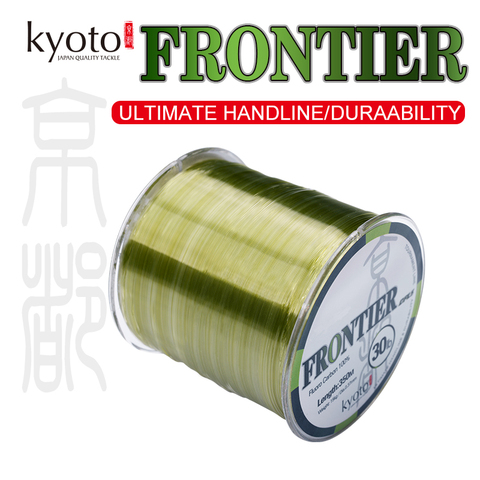 Lignes de pêche en Nylon de la frontière de KYOTO fluorocarbone 160m-720m 12LB-60LB ligne verte d'herbe matériel de pêche ligne principale ligne de Nylon ► Photo 1/6