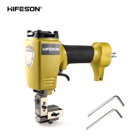 Hifeton – pistolet de poinçonnage pneumatique DK10, diamètre 3.2-6MM, métal léger, mots publicitaires, poinçonnage en tôle de fer lumineuse en acier inoxydable ► Photo 1/6