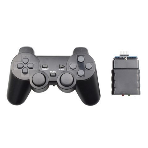 Manette de jeu sans fil pour Console Playstation 2, contrôleur, Joystick, avec Double Vibration, choc, pour Arduino PS2, Raspberry Pi ► Photo 1/4