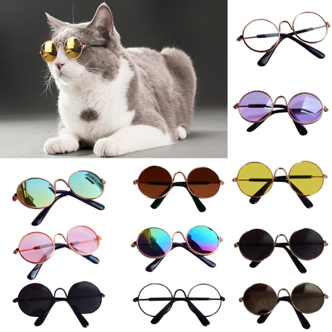 Poupée lunettes Cool lunettes de soleil pour animaux de compagnie pour BJD Blyth américain Grils jouet accessoires Photo ► Photo 1/6