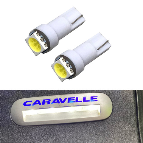 16 pièces blanc sans erreur LED ampoule entrée intérieur pied marchepied lumière pour VW Multivan Caravelle Transporter T5 T5.1 T6 lampe à LED seulement ► Photo 1/6