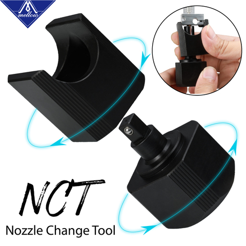 Mellow – buse à changement rapide NF-NCT, pièces pour imprimante 3D, pour E3D V6/volcan/Mk8/Mk9/CR10/bloc chauffant Crazy ► Photo 1/6