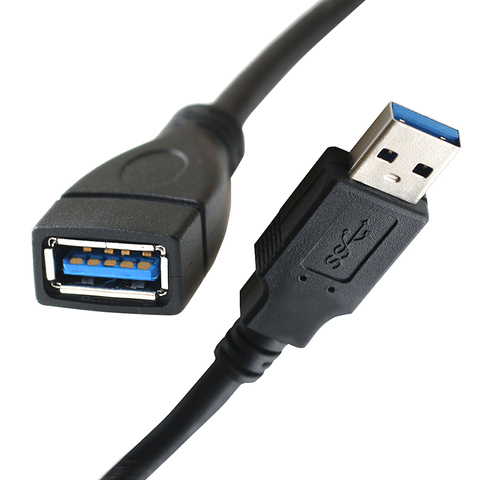 Câble d'extension USB 1.5 de 3.0 m, 5 go, pour TV, PS4, Xbox, SSD ► Photo 1/1