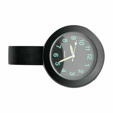 Horloge numérique universelle pour moto, 7/8 pouces, support de guidon, cadran, horloge, horloge, étanche ► Photo 1/5