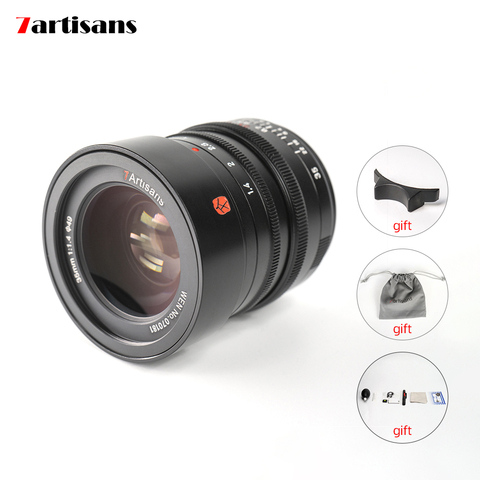 7artisans – objectif m-mount M35mm f1.4, cadre complet, pour appareils photo sans miroir Leica M2 /M3/M4/SL/ TL /TL2/CL pour Fujifilm GFX, livraison gratuite ► Photo 1/6