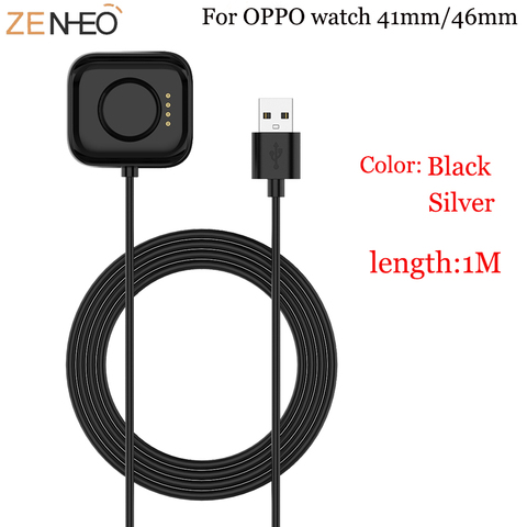 Câble de charge rapide USB de 1M, pour montre OPPO, 41mm 46mm, pour montre connectée, ensemble de câbles de charge Portable, accessoire de montre ► Photo 1/6