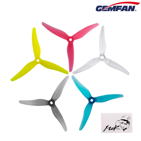 Gemfan Hurricane MCK 51466 – hélice PC à 3 lames pour RC FPV Freestyle 5 pouces 5.1 pouces, Drones 4s 6S Nazgul5 XL5 V4 ► Photo 1/6