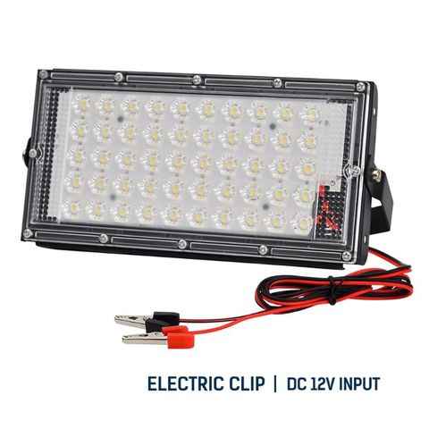 Projecteur extérieur 50W, 12V, IP65, lampe de jardin, réflecteur, rondelle murale ► Photo 1/6