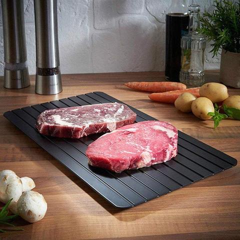 Plateau à dégivrage rapide, pour les aliments, la viande et les fruits congelés, plaque de décongélation rapide, outil et Gadget de cuisine ► Photo 1/5