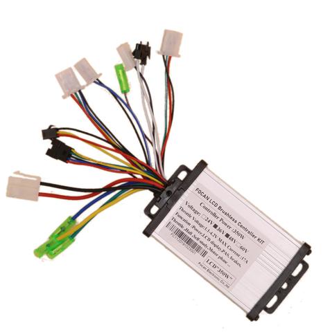 Boîtier moteur sans balais 24V, 36V, 48V, 250W, 350W, pour vélo, Scooter, écran LCD, contrôleur de vitesse électrique ► Photo 1/3