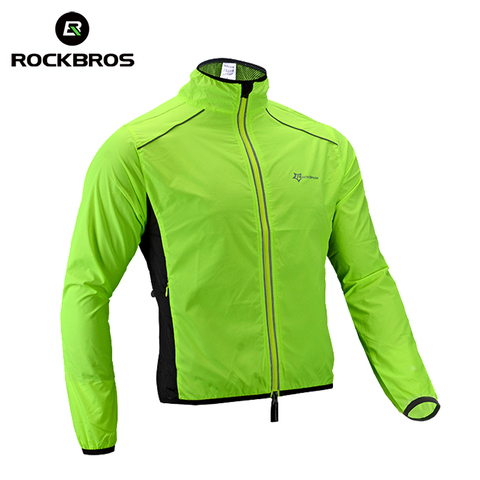 ROCKBROS veste cyclisme vent veste vélo imperméable cyclisme manteau de pluie Jersey vélo hydrofuge coupe-vent séchage rapide manteau ► Photo 1/6