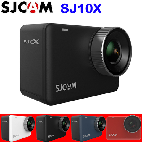 SJCAM SJ10X – caméra d'action gyroscopique, avec télécommande, processeur Novatek 96683, 4K/24fps, WiFi, STREAMING en direct, pour le sport ► Photo 1/6