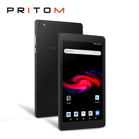 PRITOM 7 pouces Android tablette P7 32 go ROM tablettes Quad Core Android 9.0 IPS HD affichage caméra WiFi Bluetooth Android tablette ► Photo 1/6