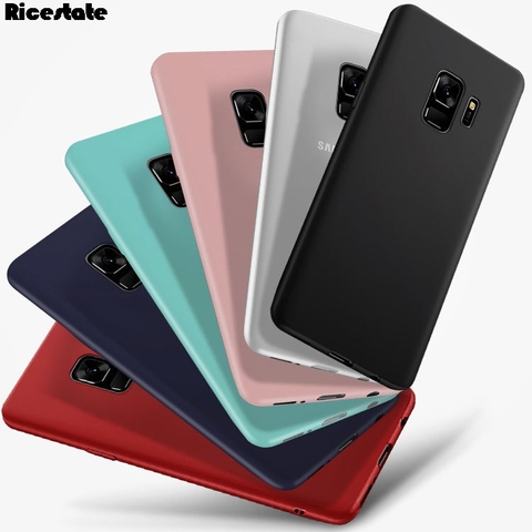 Pour Samsung Galaxy A6 2022 Étui Souple En Silicone TPU Pour Samsung A6 + A6 Plus A7 A8 A9 2022 A10 A20 A30 A40 A50 A70 S8 S9 Cas ► Photo 1/6