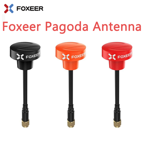 1 PIÈCES Ou 2 PIÈCES FOXEER Pagode PRO 5.8G SMA/RP-SMA/UFL/MMCX RHCP FPV Antenne pour Drone De Course RC Modèle Compatible avec ClearTX ► Photo 1/5