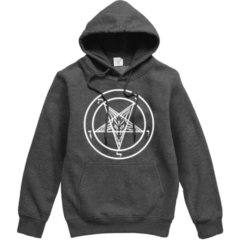 Pentagramme-pull de marque gothique occulte Satan pour hommes, vêtements de haute qualité, tout assorti, Harajuku, pulls à capuche de mode ► Photo 1/6