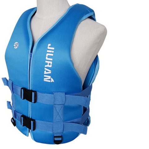 Gilet de sauvetage en néoprène pour jeunes et adultes, gilet de sécurité pour Ski nautique, Wakeboard, natation, surf, Sports aquatiques, garçons et filles ► Photo 1/6