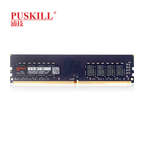 PUSKILL memoria Ram DDR4 8 GB 4 GB 16 GB 2400 mhz 2133 2666 mhz UDIMM PC haute performance ordinateur de bureau de mémoire ► Photo 1/6