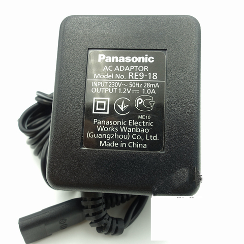 Chargeur de tondeuse à cheveux pour Panasonic, cordon d'alimentation RE9-18 ER503 ER506 ER504 ER508 ER5204 ER5208 ER5209 ER5210 ER806 ER807 ER206 ER217 ► Photo 1/3